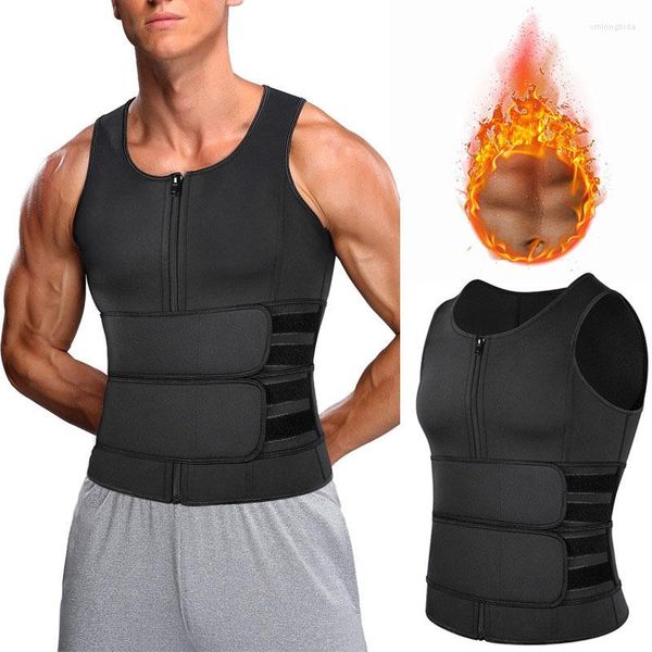 men's body shapers mens shaper waist trainer slimming vest workout tank shapewear sauna undershirts compression shirt tight underwear, Black;brown
men's body shapers mens shaper waist trainer slimming vest workout tank shapewear sauna undershirts compression shirt tight underwear, Black;brown