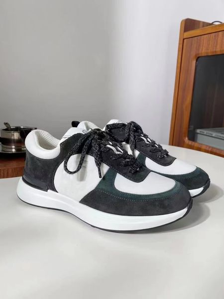 2023 designer casual shoes men women calfskin sneakers vintage suede leather trainers reflective fashion patchwork leisure shoe platform pri, Black
2023 designer casual shoes men women calfskin sneakers vintage suede leather trainers reflective fashion patchwork leisure shoe platform pri, Black