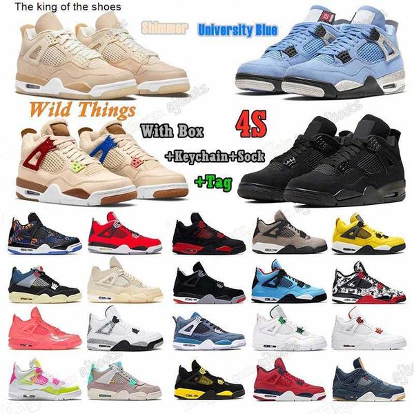 2023 og designer basketball shoes men women jumpman 4 4s university blue lightning bred where the wild things are shimmer white oreo union s
2023 og designer basketball shoes men women jumpman 4 4s university blue lightning bred where the wild things are shimmer white oreo union s