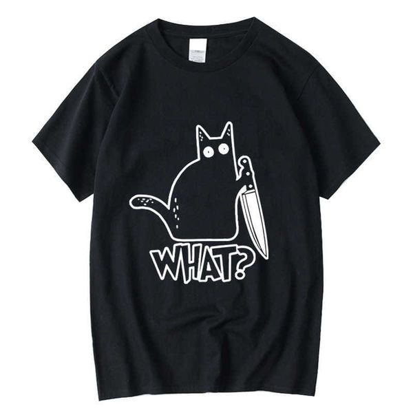 men's t-shirts xin yi men's t-shirt cotton knife cat print men t shirt casual loose men tshirt o-neck t-shirt men tees t230103, White;black
men's t-shirts xin yi men's t-shirt cotton knife cat print men t shirt casual loose men tshirt o-neck t-shirt men tees t230103, White;black