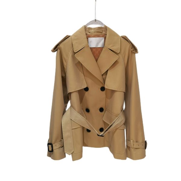 women's outerwear & coatsautumn and winter new short windbreaker coat classic windbreaker design, Black;brown
women's outerwear & coatsautumn and winter new short windbreaker coat classic windbreaker design, Black;brown