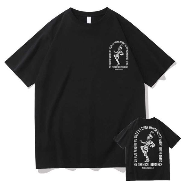 men's t-shirts my chemical romance the black parade rock band t-shirts men women black oversized punk gothic tshirt men's casual, White;black
men's t-shirts my chemical romance the black parade rock band t-shirts men women black oversized punk gothic tshirt men's casual, White;black