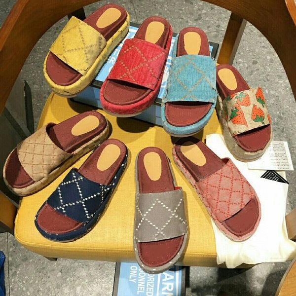 designer slippers fashion thick bottom sandals letter embroidery slides lady platform wedges sandal beach high heel size 35-45, Black
designer slippers fashion thick bottom sandals letter embroidery slides lady platform wedges sandal beach high heel size 35-45, Black