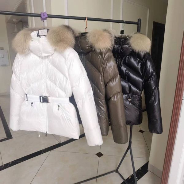 winter coat 2022 woman down jacket thick long with natural fur collar lady hooded jacket, Black
winter coat 2022 woman down jacket thick long with natural fur collar lady hooded jacket, Black