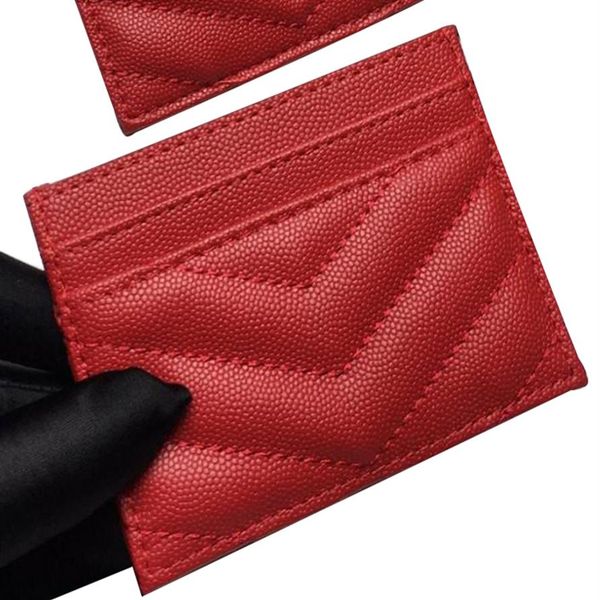 fashion card holders caviar woman mini wallet designer pure color genuine leather pebble texture luxury black wallets b10270a, Brown;gray
fashion card holders caviar woman mini wallet designer pure color genuine leather pebble texture luxury black wallets b10270a, Brown;gray