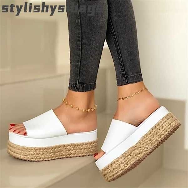 sandals women woven shoes women sandals platform slippers shoes summer indoor outdoor flip-flops beach shoes female pu slippers 010423h, Black
sandals women woven shoes women sandals platform slippers shoes summer indoor outdoor flip-flops beach shoes female pu slippers 010423h, Black