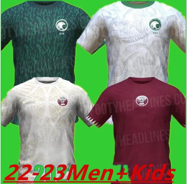 22 23 qatar soccer jerseys 2023 saudi arabia camisetas de futbol home away third men short sleeve football shirt uniforms 22 23 national tea, Black;yellow
22 23 qatar soccer jerseys 2023 saudi arabia camisetas de futbol home away third men short sleeve football shirt uniforms 22 23 national tea, Black;yellow