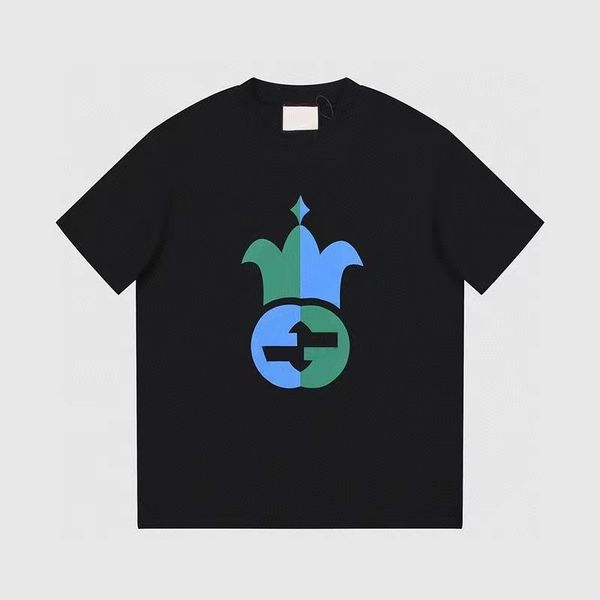 men's t-shirts senior letter printed dress designer short sleeve breathable cotton men's and women's clothing, White;black
men's t-shirts senior letter printed dress designer short sleeve breathable cotton men's and women's clothing, White;black