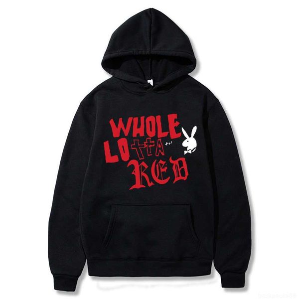 playboi carti whole lotta red music album print hoodies 90s vintage hip hop rapper sweatshirts fashion casual oversized hoodie, Black
playboi carti whole lotta red music album print hoodies 90s vintage hip hop rapper sweatshirts fashion casual oversized hoodie, Black