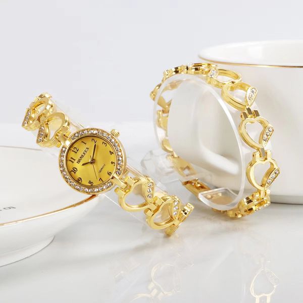 women s watches fashion cute women bracelet watch 2pcs mujer golden relojes small dial quartz wristwatc female ladies elegant watches with b, Slivery;golden
women s watches fashion cute women bracelet watch 2pcs mujer golden relojes small dial quartz wristwatc female ladies elegant watches with b, Slivery;golden