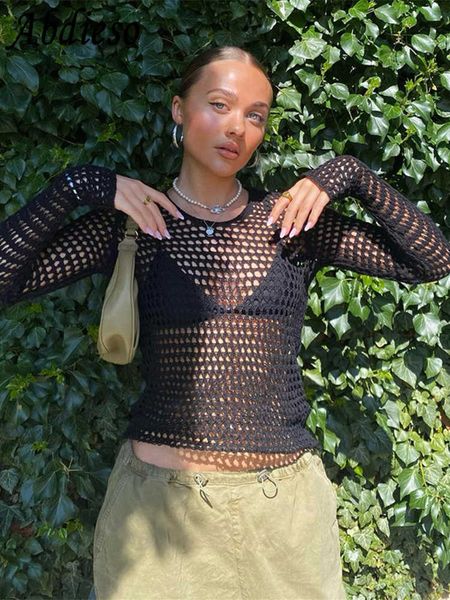 women's t-shirt abdieso y2k backless hollow out women t shirts long sleeve 2022 see through summer black cropped casual streetwear tees, White
women's t-shirt abdieso y2k backless hollow out women t shirts long sleeve 2022 see through summer black cropped casual streetwear tees, White