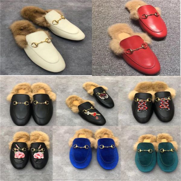 with fur women shoes wool slippers classic designer lazy flat baotou flip flops 100% leather lady slides suede letter cowhide metal mens, Black
with fur women shoes wool slippers classic designer lazy flat baotou flip flops 100% leather lady slides suede letter cowhide metal mens, Black