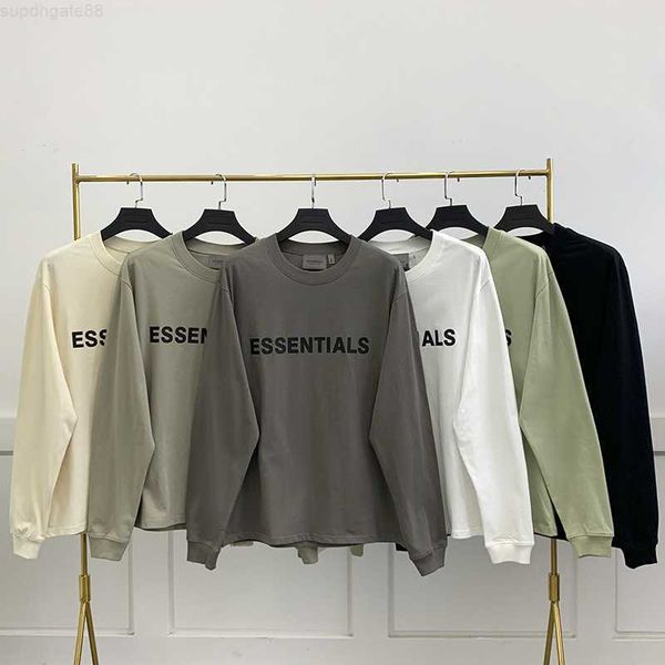 men's long sleeved t-shirt oversized rubber letters sports hip-hop fashion, White;black
men's long sleeved t-shirt oversized rubber letters sports hip-hop fashion, White;black