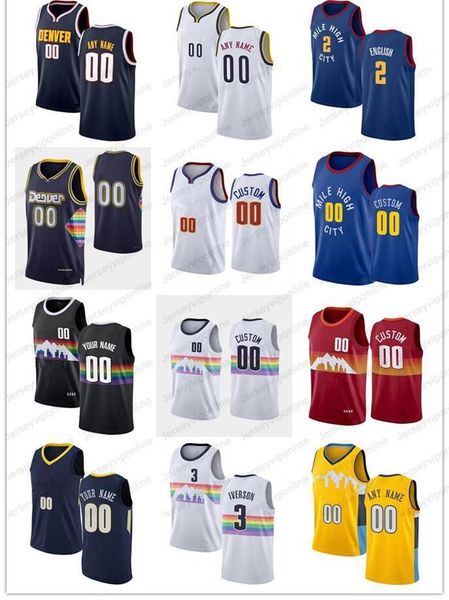 custom mens womens youth 75th denver's nuggets's allen 3 iverson petr 21 cornelie alex 2 english dikembe 55 mutombo basketball jer, Black;red
custom mens womens youth 75th denver's nuggets's allen 3 iverson petr 21 cornelie alex 2 english dikembe 55 mutombo basketball jer, Black;red