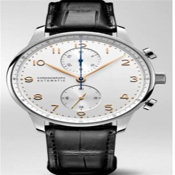 luxury new men automatic mechanical silver rose gold watch black brown leather stainless steel sapphire glass white dial264o, Slivery;brown
luxury new men automatic mechanical silver rose gold watch black brown leather stainless steel sapphire glass white dial264o, Slivery;brown