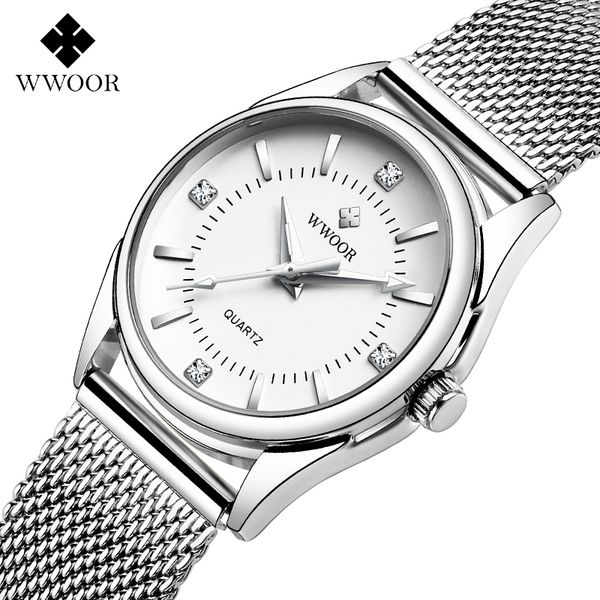 women s watches wwoor small luxury brand everyday dress bracelet silver stainless steel diamond wrist for clocks 230103, Slivery;golden
women s watches wwoor small luxury brand everyday dress bracelet silver stainless steel diamond wrist for clocks 230103, Slivery;golden