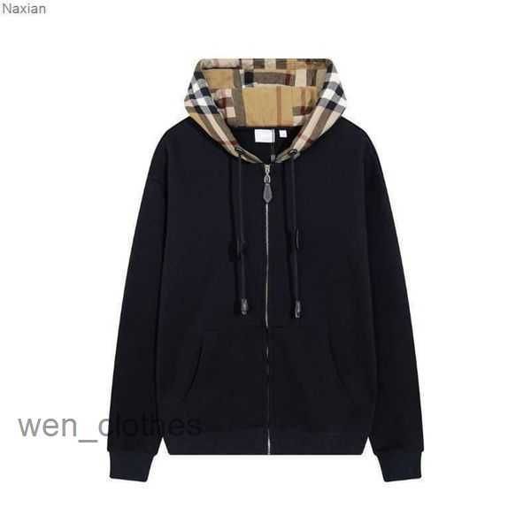 designer burberys classic luxury hoodie burbs stitch simple zipper cardigan coat winter fashion bbr mens and womens sweater 1 4il9, Black
designer burberys classic luxury hoodie burbs stitch simple zipper cardigan coat winter fashion bbr mens and womens sweater 1 4il9, Black