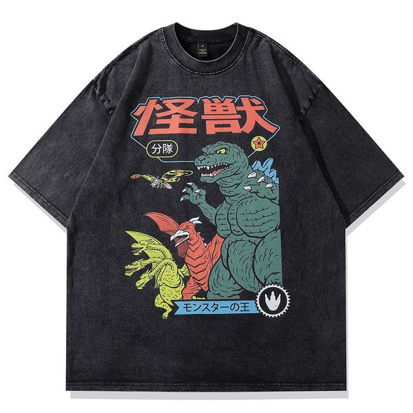 men's plus tees hip hop streetwear vintage t-shirts print washed short sleeve t shirt summer cotton, Black;brown
men's plus tees hip hop streetwear vintage t-shirts print washed short sleeve t shirt summer cotton, Black;brown
