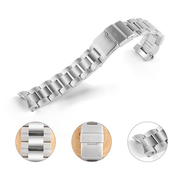 watchband 21mm watch band strap 316l stainless steel bracelet curved end silver accessories man watchstrap for l3 conquest tools304d, Black;brown
watchband 21mm watch band strap 316l stainless steel bracelet curved end silver accessories man watchstrap for l3 conquest tools304d, Black;brown