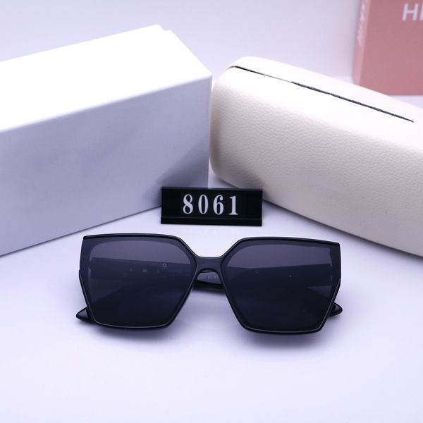 8061 sunglass fashion designer sunglasses uv proof mens glasses large frame womens glasses, White;black
8061 sunglass fashion designer sunglasses uv proof mens glasses large frame womens glasses, White;black