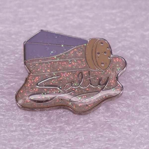 salt jar salty purple personality enamel creative brooch cartoon special tide new lapels denim badge pins funny pin, Blue
salt jar salty purple personality enamel creative brooch cartoon special tide new lapels denim badge pins funny pin, Blue