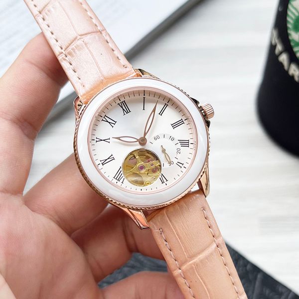 ladies watch hollow watchs automatic mechanical watches 30mm fashion wristwatches business wristwatch stainless steel leather strap montre d, Slivery;brown
ladies watch hollow watchs automatic mechanical watches 30mm fashion wristwatches business wristwatch stainless steel leather strap montre d, Slivery;brown