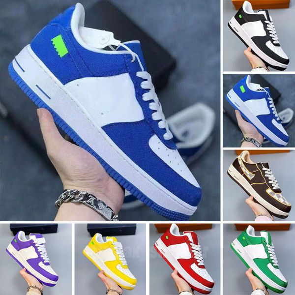 2023 white low mens casual shoes mca university blue designers sneakers one shoes 36-46, Black
2023 white low mens casual shoes mca university blue designers sneakers one shoes 36-46, Black