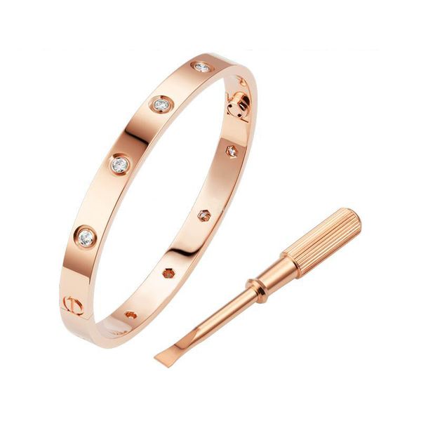 mens bangle love bracelet carti bracelets designer for women gold bracelet 10 diamonds luxury jewelry titanium steel gold-plated never fade, White
mens bangle love bracelet carti bracelets designer for women gold bracelet 10 diamonds luxury jewelry titanium steel gold-plated never fade, White