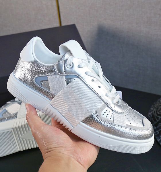 men women's dress shoes low sneakers calfskin mesh fabric bands winter casual shoe designer luxurys fashion ladies sports shoes 35-45, Black
men women's dress shoes low sneakers calfskin mesh fabric bands winter casual shoe designer luxurys fashion ladies sports shoes 35-45, Black