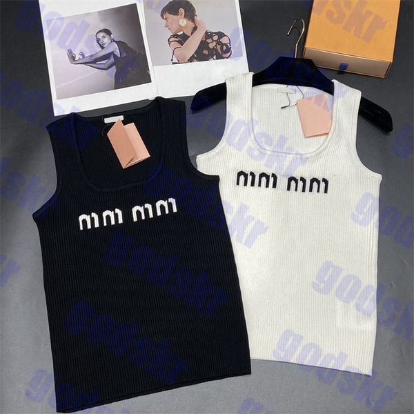 long knitted tank letter printed t shirt womens slim fit camis vests spring ladies sweater two colors, White
long knitted tank letter printed t shirt womens slim fit camis vests spring ladies sweater two colors, White