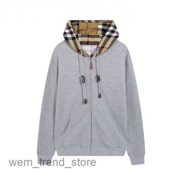 designer burberys classic luxury hoodie burbs stitch simple zipper cardigan coat winter fashion bbr mens and womens sweater 1l9s, Black
designer burberys classic luxury hoodie burbs stitch simple zipper cardigan coat winter fashion bbr mens and womens sweater 1l9s, Black