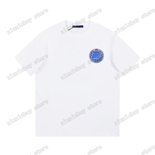 xinxinbuy men designer tee t shirt paris blue earth letters print jacquard short sleeve cotton women white black gray xs-l, Black;brown
xinxinbuy men designer tee t shirt paris blue earth letters print jacquard short sleeve cotton women white black gray xs-l, Black;brown
