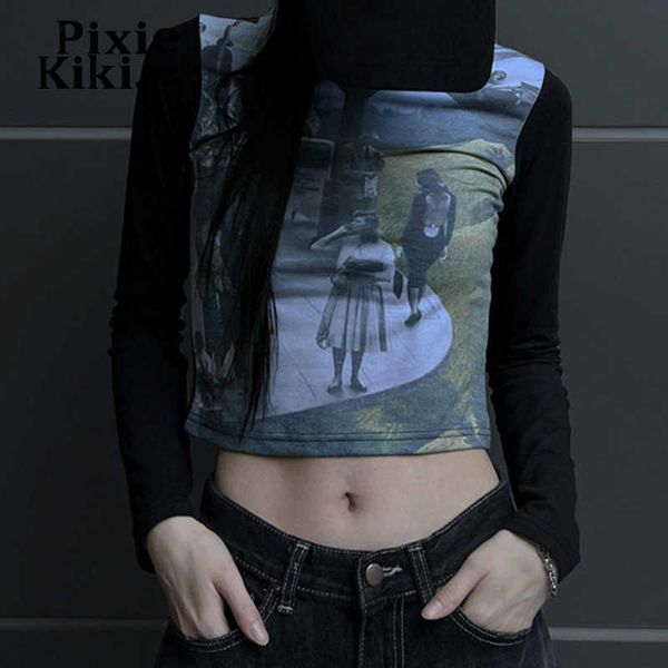women's t-shirt pixiekiki y2k grunge long sleeve 2000s aesthetic vintage printed graphic tees fall clothes for women casual t-shirts p8, White
women's t-shirt pixiekiki y2k grunge long sleeve 2000s aesthetic vintage printed graphic tees fall clothes for women casual t-shirts p8, White