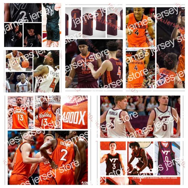 college basketball wears virginia tech hokies mens youth custom stitched basketball jerseys grant basile darren buchanan jr. john camden hun, Black
college basketball wears virginia tech hokies mens youth custom stitched basketball jerseys grant basile darren buchanan jr. john camden hun, Black