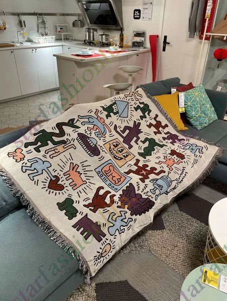 blankets american joint trend keith haring graffiti master illustrator single sofa blanket decorative tapestry casual cover blanket
blankets american joint trend keith haring graffiti master illustrator single sofa blanket decorative tapestry casual cover blanket
