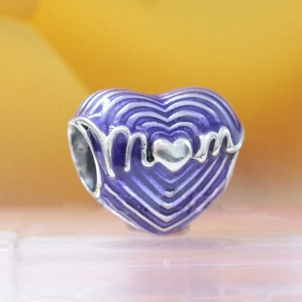 925 sterling silver radiating love mum heart charm bead for european pandora style jewelry bracelets and necklaces, Black
925 sterling silver radiating love mum heart charm bead for european pandora style jewelry bracelets and necklaces, Black