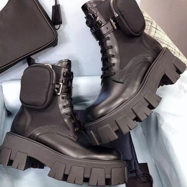 2022 brand autumn and winter wallet pocket short women's boots bandage muffin thick soled leather british gear soled martin, Black
2022 brand autumn and winter wallet pocket short women's boots bandage muffin thick soled leather british gear soled martin, Black