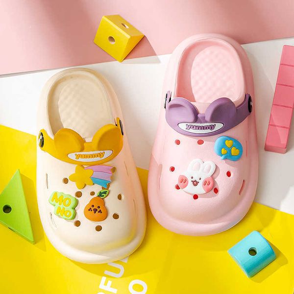 slipper cute non-slip cartoon garden shoes kids slippers baby boy girl shoes comfortable summer outdoor shoes t230104, Black;grey
slipper cute non-slip cartoon garden shoes kids slippers baby boy girl shoes comfortable summer outdoor shoes t230104, Black;grey