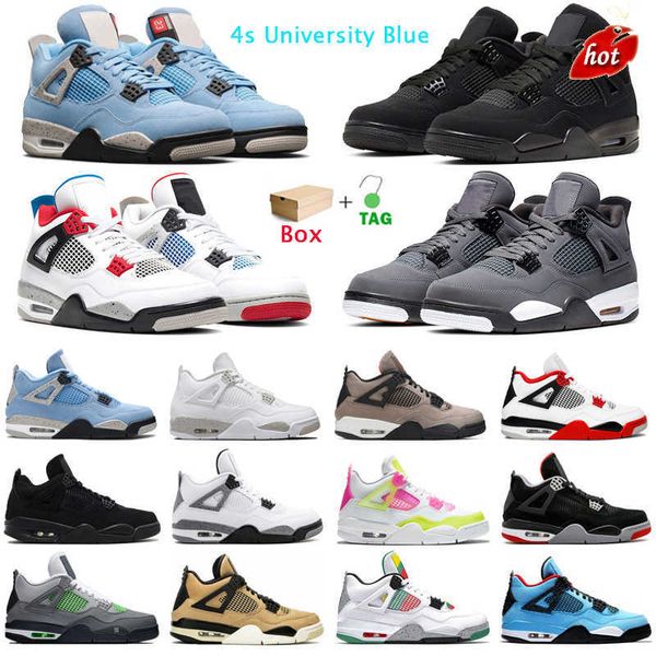2023 jumpman og basketball shoes 4s jumpman university blue 4 white oreo fire red taupe haze cool grey court purple bred mens trainers sport, Black
2023 jumpman og basketball shoes 4s jumpman university blue 4 white oreo fire red taupe haze cool grey court purple bred mens trainers sport, Black