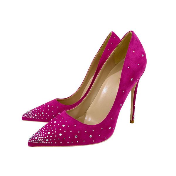 rose suede shiny rhinestones women's shoes brand red bottoms wedding stilettos new pointed toe stilettos ladies banquet slip-on pumps 8, Black
rose suede shiny rhinestones women's shoes brand red bottoms wedding stilettos new pointed toe stilettos ladies banquet slip-on pumps 8, Black