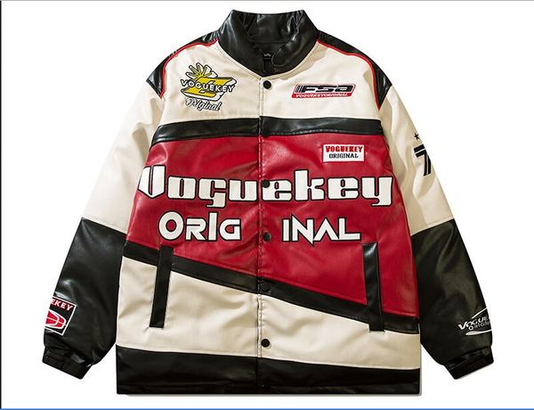 men's jackets hiphop motorcycle jacket streetwear letter street creative embroidery men and women thick cotton-padded jacket, Black;brown
men's jackets hiphop motorcycle jacket streetwear letter street creative embroidery men and women thick cotton-padded jacket, Black;brown