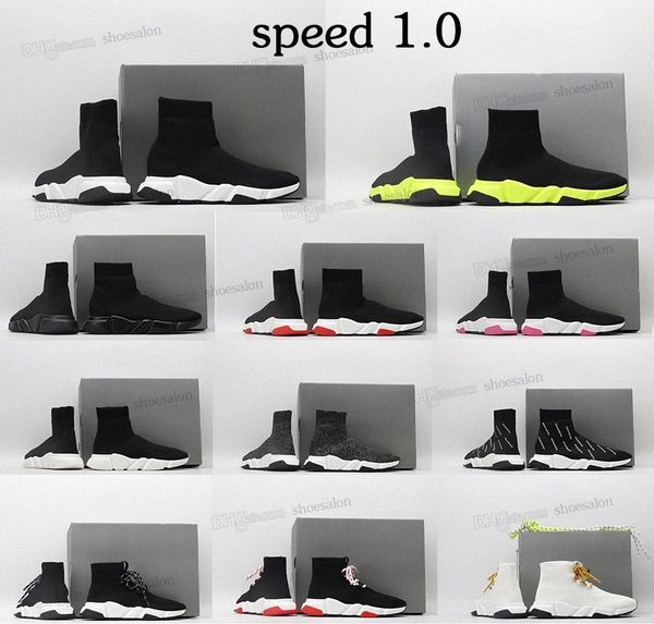 with box designer balencaigaitys shoes 2022 designer mens sock casual shoes platform womens women sneakers speed runner trainer 1.0 lace- fs, Black
with box designer balencaigaitys shoes 2022 designer mens sock casual shoes platform womens women sneakers speed runner trainer 1.0 lace- fs, Black