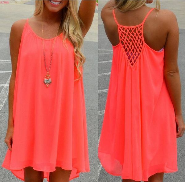 fashion casual dresses women summer sleeveless evening party beach short chiffon mini dress boho womens clothing apparel, Black;gray
fashion casual dresses women summer sleeveless evening party beach short chiffon mini dress boho womens clothing apparel, Black;gray