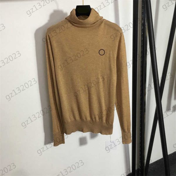 womens sweater front letter embroidery long sleeve pullover knitted sweater cashmere wool blend high collar warm knitwear fashion brand swea, White;black
womens sweater front letter embroidery long sleeve pullover knitted sweater cashmere wool blend high collar warm knitwear fashion brand swea, White;black