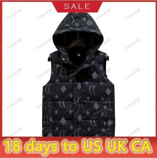 2022 new men's vest outdoor leisure sports loose and comfortable full printed letters ff thick hooded sleeveless cotton jacket for wome, Black;white
2022 new men's vest outdoor leisure sports loose and comfortable full printed letters ff thick hooded sleeveless cotton jacket for wome, Black;white