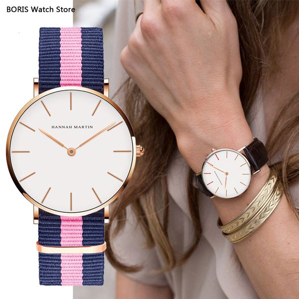 wristwatches hannah martin ultra thin dial watche fashion brand wristwatch luxury nylon men quartz simple clock reloj mujer 230103, Slivery;brown
wristwatches hannah martin ultra thin dial watche fashion brand wristwatch luxury nylon men quartz simple clock reloj mujer 230103, Slivery;brown
