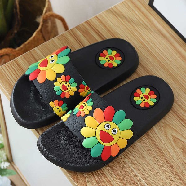 slipper children slippers for girls fashion cartoon flower pattern kid flip flops pvc soft sole flat slide casual beach shoe 2021 summer t23, Black;grey
slipper children slippers for girls fashion cartoon flower pattern kid flip flops pvc soft sole flat slide casual beach shoe 2021 summer t23, Black;grey
