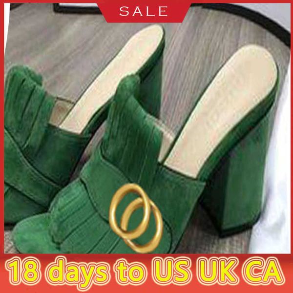 classic designer women half slippers cowhide 100% leather suede thick heels metal slides woman shoe beach lazy sandals high heeled shoesij07, Black
classic designer women half slippers cowhide 100% leather suede thick heels metal slides woman shoe beach lazy sandals high heeled shoesij07, Black