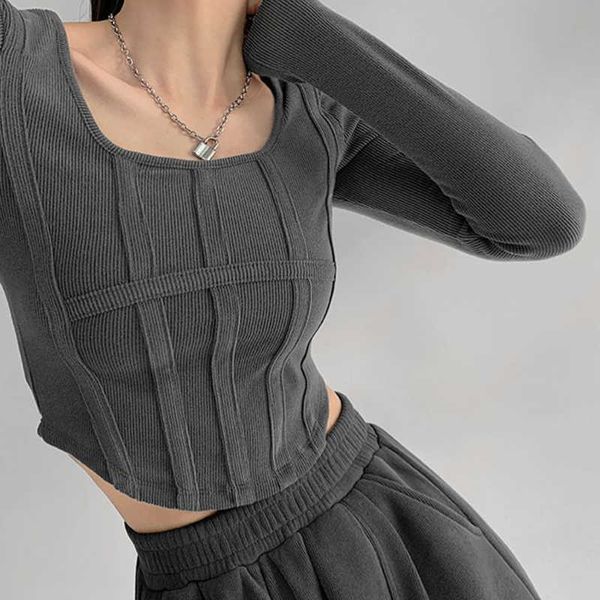women's t-shirt y2k t-shirt girls crop 2023 spring women long sleeve o neck short slim shirts bustier harajuku pullover streetwear t23, White
women's t-shirt y2k t-shirt girls crop 2023 spring women long sleeve o neck short slim shirts bustier harajuku pullover streetwear t23, White