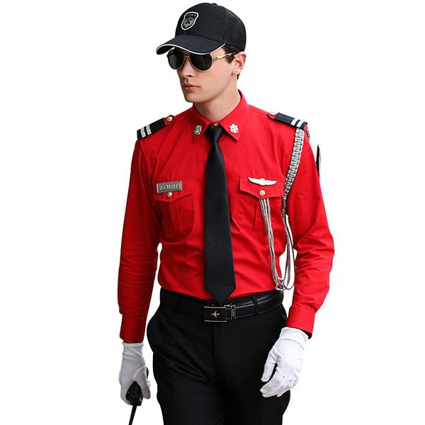 men's dress shirts pants upscale property security uniform l short sleeved security red work shirt suit men image post protocol long sl, White;black
men's dress shirts pants upscale property security uniform l short sleeved security red work shirt suit men image post protocol long sl, White;black